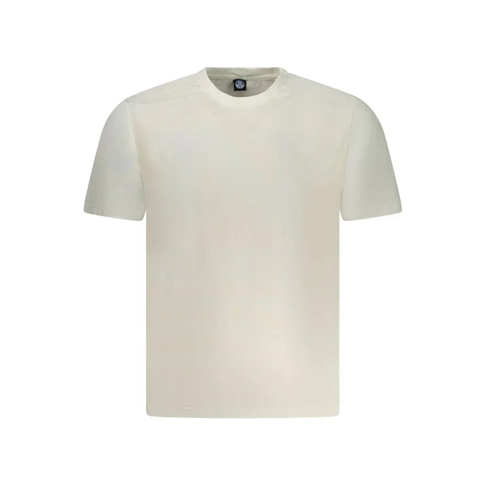 North Sails Bianco Cotton Men T-Shirt - Zeiniez