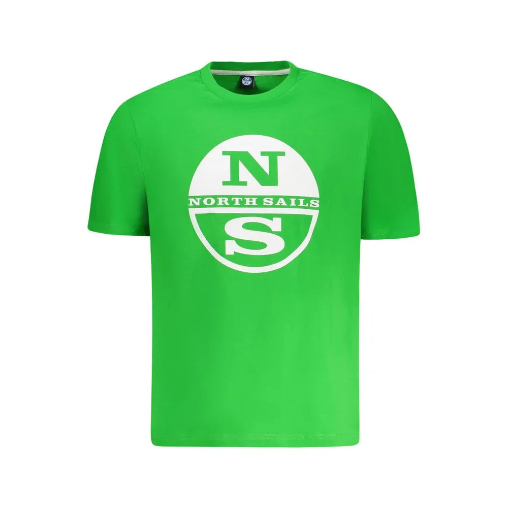 North Sails Verde Cotton Men T-Shirt - Zeiniez