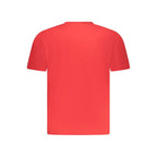 North Sails Red Cotton Men T-Shirt - Zeiniez