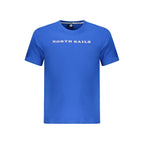 North Sails Blue Cotton Men T-Shirt - Zeiniez