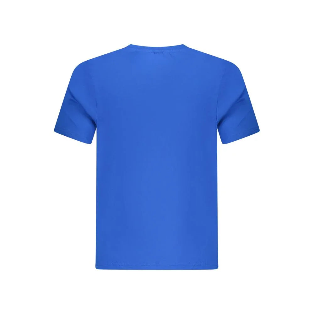 North Sails Blue Cotton Men T-Shirt - Zeiniez