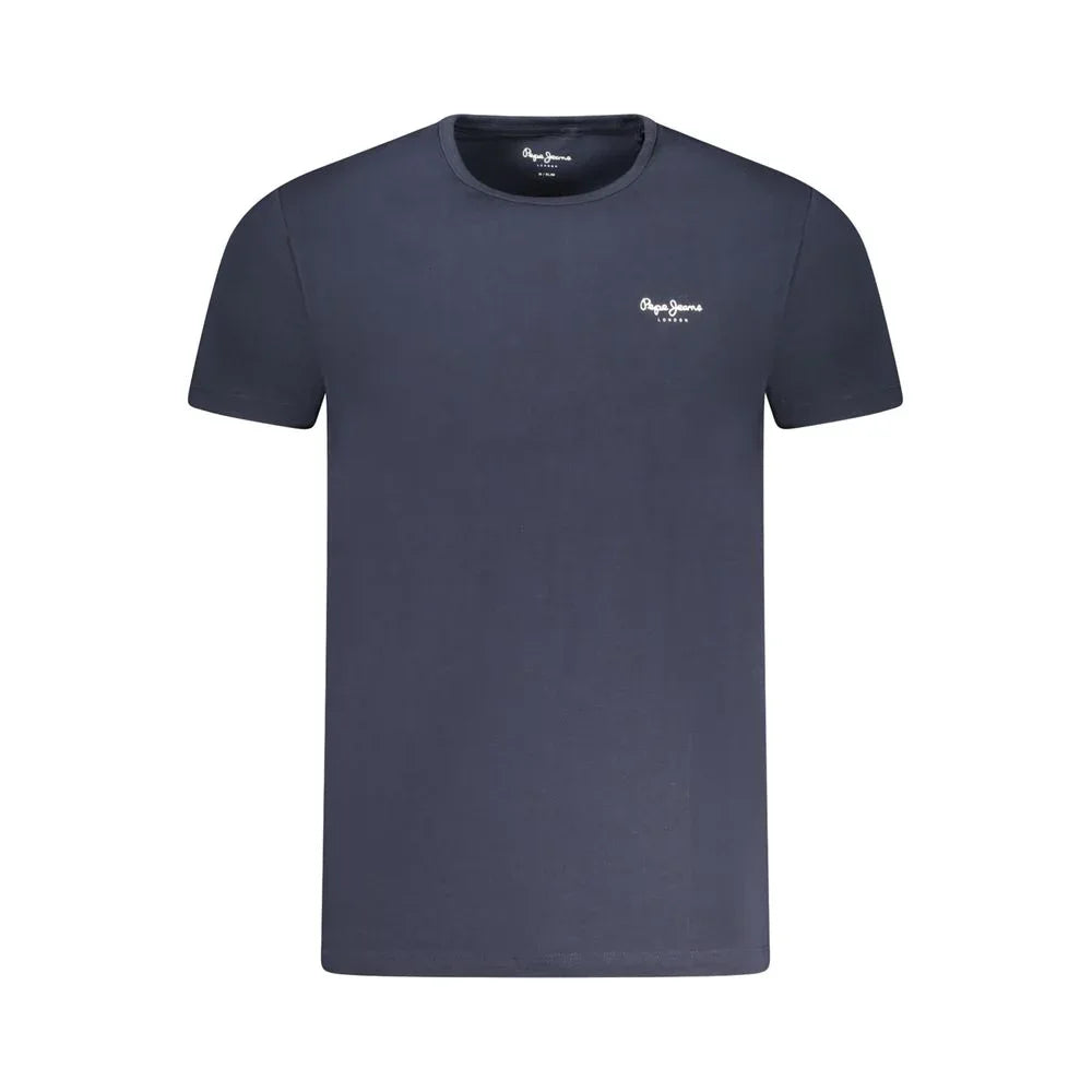 Pepe Jeans Blu Cotton Men T-Shirt - Zeiniez