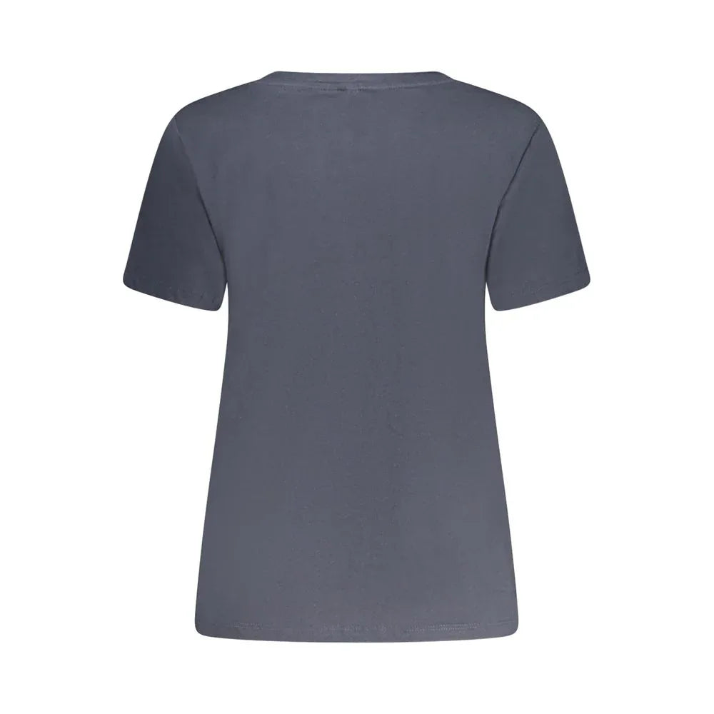 Pepe Jeans Blue Sustainable Cotton Women T-Shirt - Zeiniez