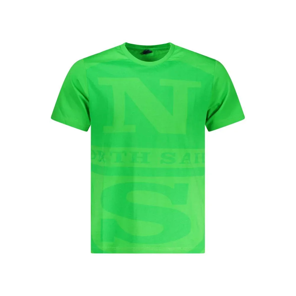 North Sails Verde Cotton Men T-Shirt - Zeiniez