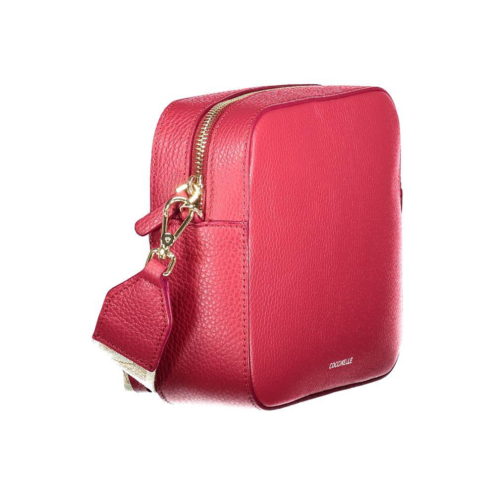Coccinelle Rosso Leather Woman Bag - Zeiniez