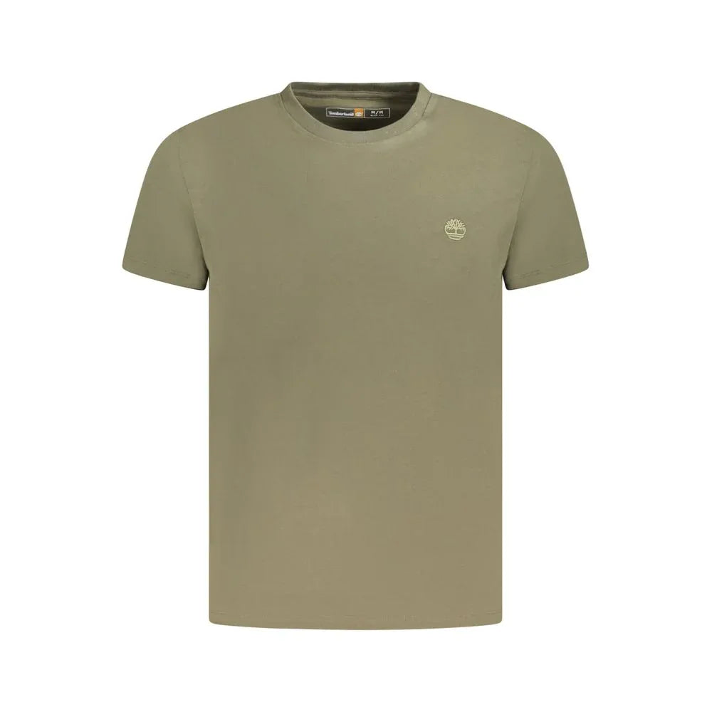 Timberland Verde Cotton Men T-Shirt - Zeiniez