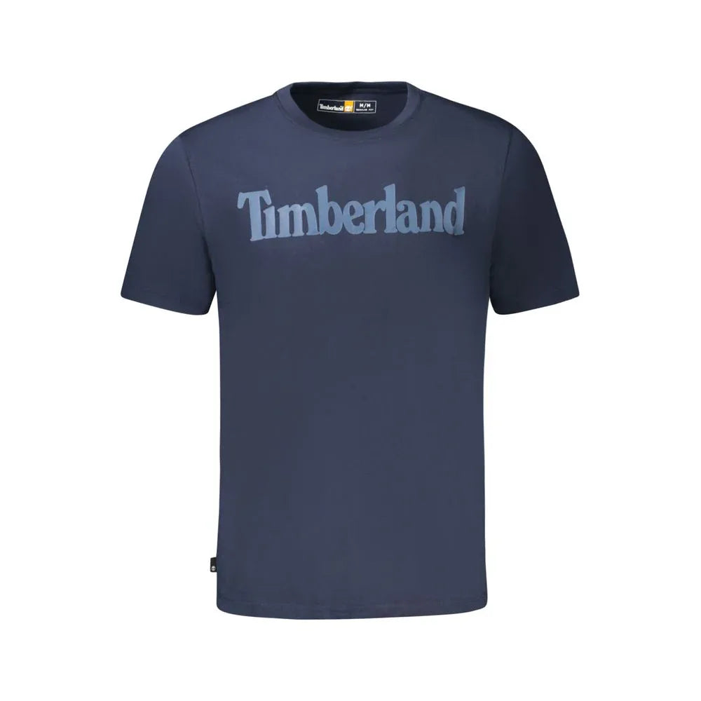 Timberland Blu Organic Cotton Men T-Shirt - Zeiniez