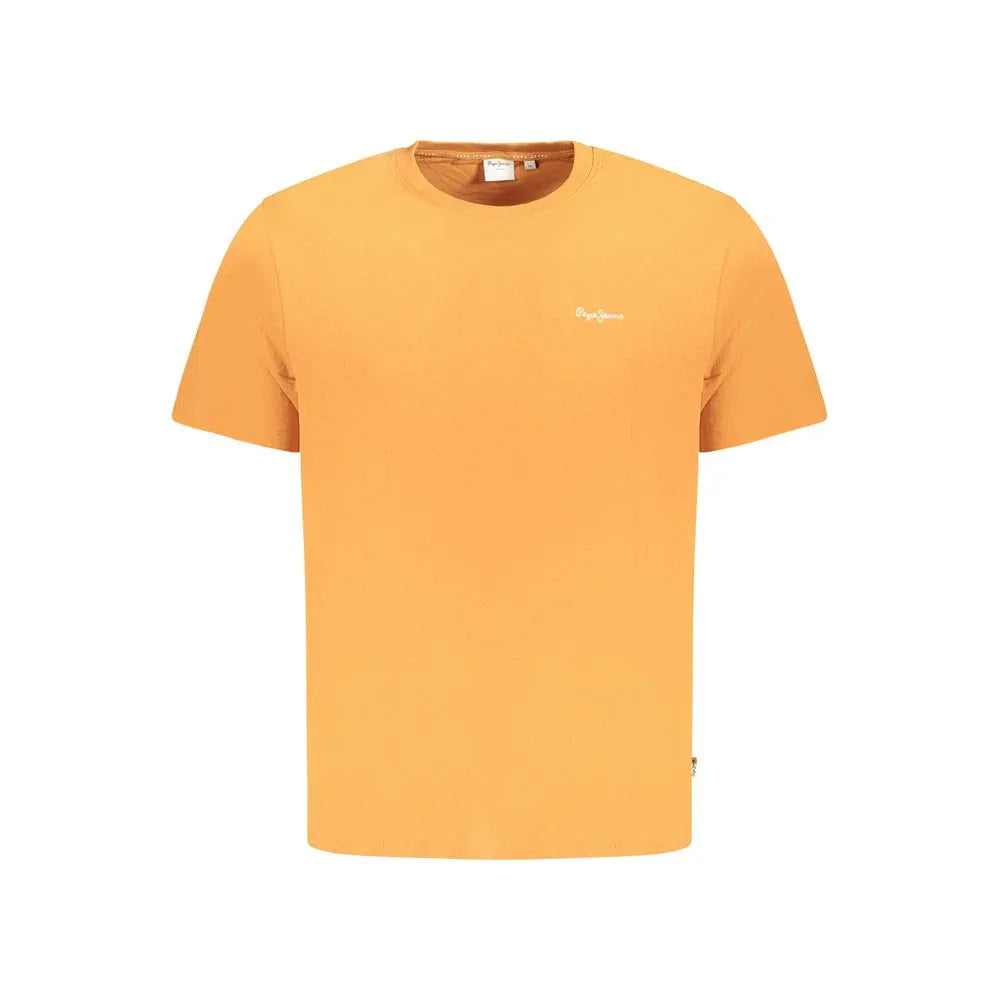 Pepe Jeans Arancione Cotton Men T-Shirt - Zeiniez