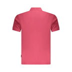 Napapijri Red Cotton Men Polo Shirt - Zeiniez