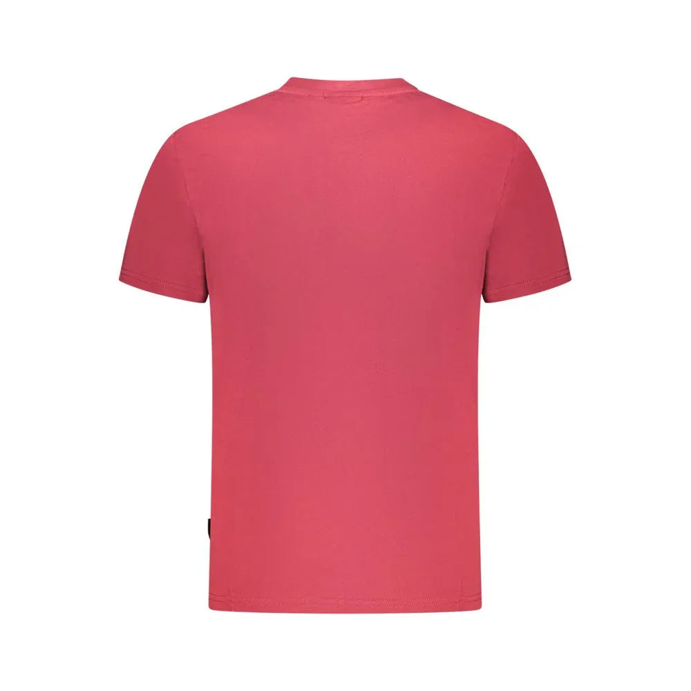 Napapijri Rosso Cotton Men's T-Shirt - Zeiniez