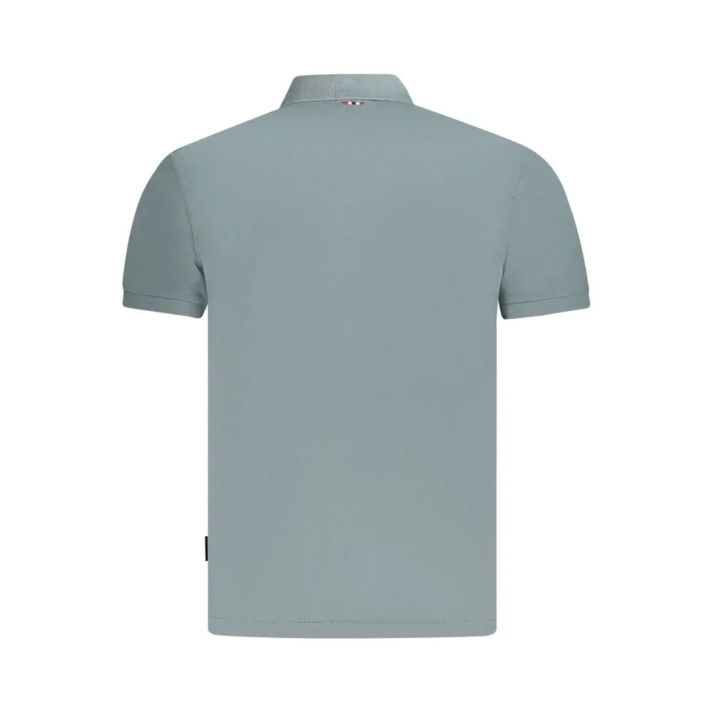Napapijri Grigio Cotton Men Polo - Zeiniez