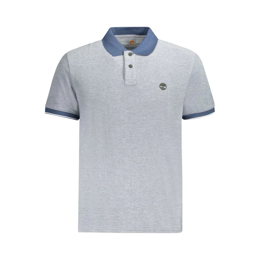 Timberland Blue Cotton Men Polo Shirt - Zeiniez
