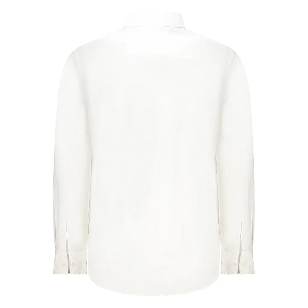 Calvin Klein Bianco Cotton Men Shirt - Zeiniez