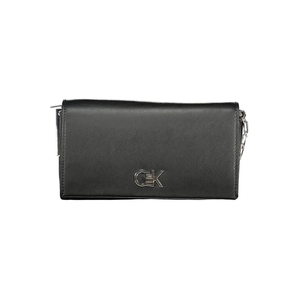 Calvin Klein Black Polyester Women Shoulder Bag - Zeiniez