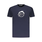 Trussardi Blu Cotton Men T-Shirt - Zeiniez