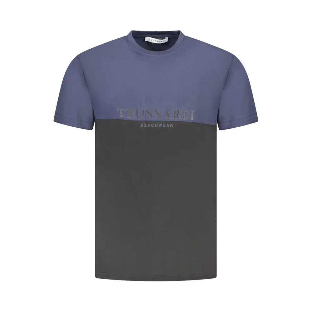 Trussardi Blue Cotton Men's T-Shirt - Zeiniez