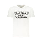 Cavalli Class Bianco Cotton Men T-Shirt - Zeiniez
