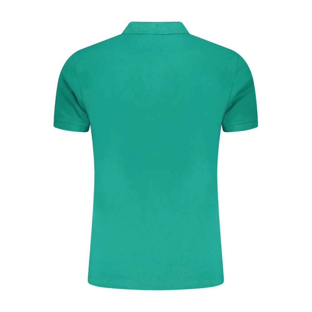 Cavalli Class Verde Cotton Men Polo - Zeiniez