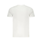 Cavalli Class White Cotton Men T-Shirt - Zeiniez