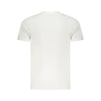 Cavalli Class White Cotton Men T-Shirt