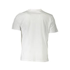 North Sails White Cotton Men's T-Shirt - Zeiniez