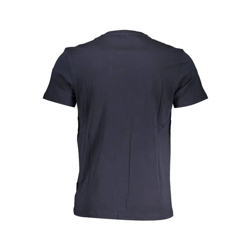 Napapijri Blue Cotton Men T-Shirt - Zeiniez