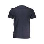 Napapijri Blue Cotton Men T-Shirt - Zeiniez