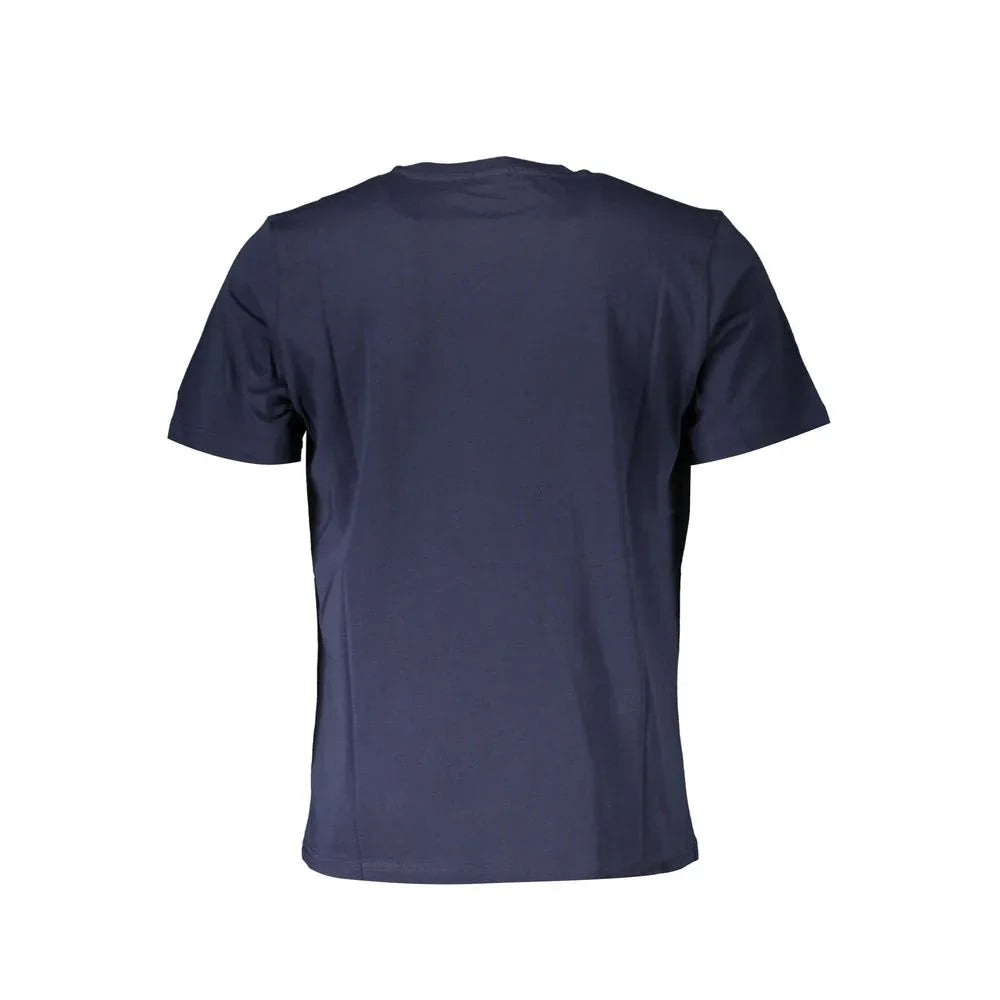 North Sails Blue Cotton Mens T-Shirt - Zeiniez