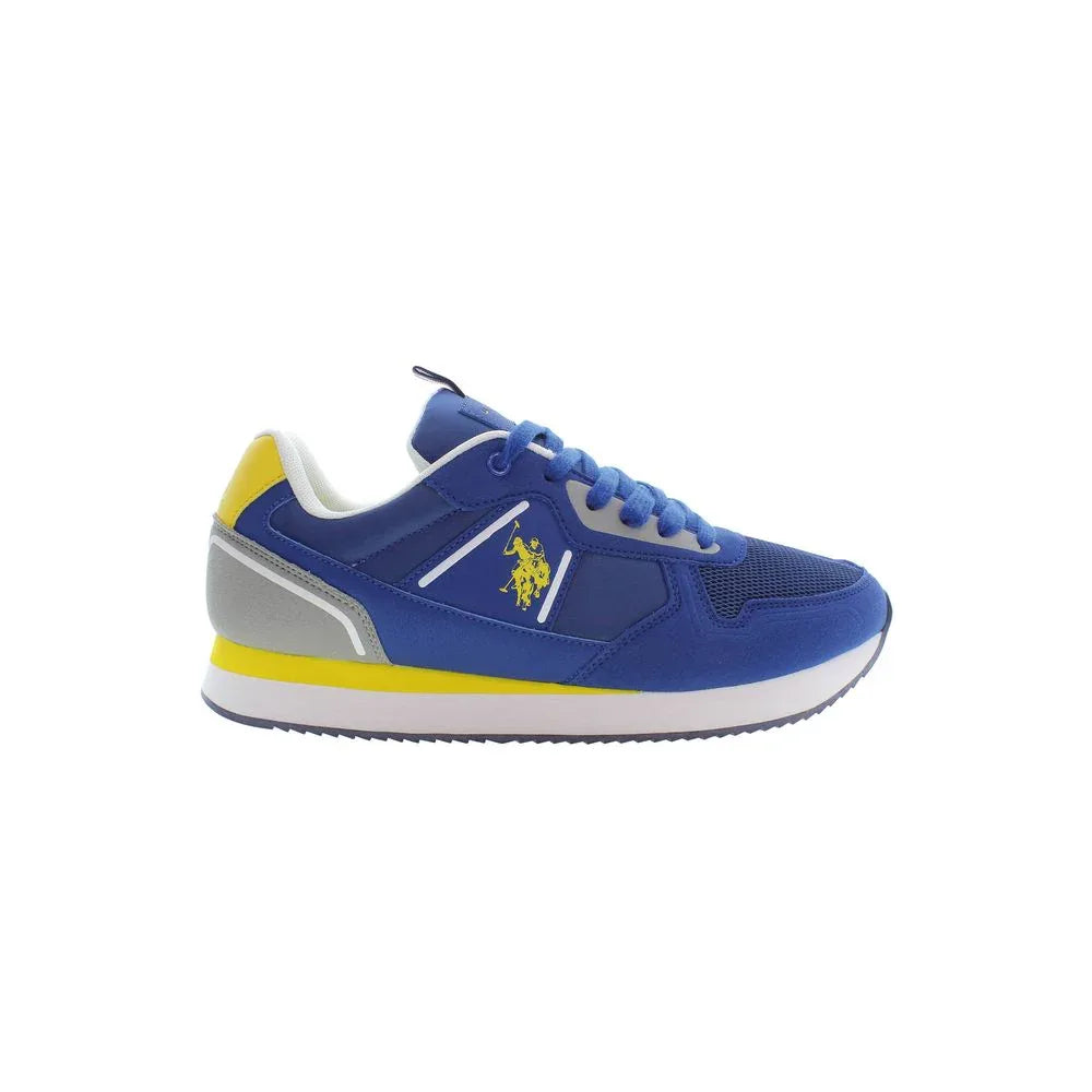 U.S. POLO ASSN. Blue Polyester Men Sneaker - Zeiniez