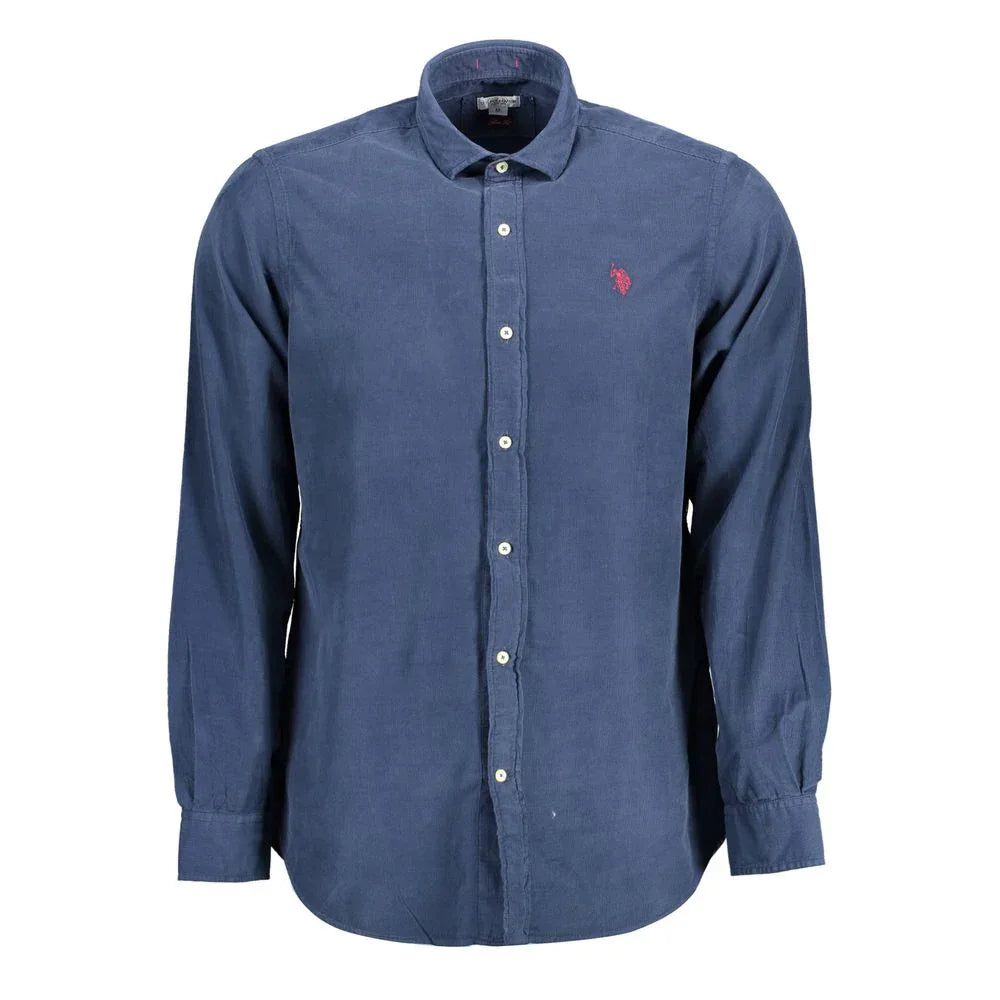 U.S. POLO ASSN. Blu Cotton Men Shirt - Zeiniez