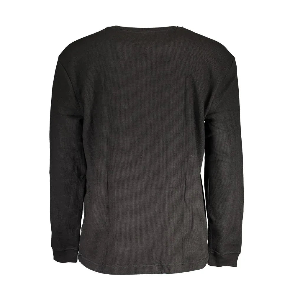 Tommy Hilfiger Black Cotton Men Sweater - Zeiniez