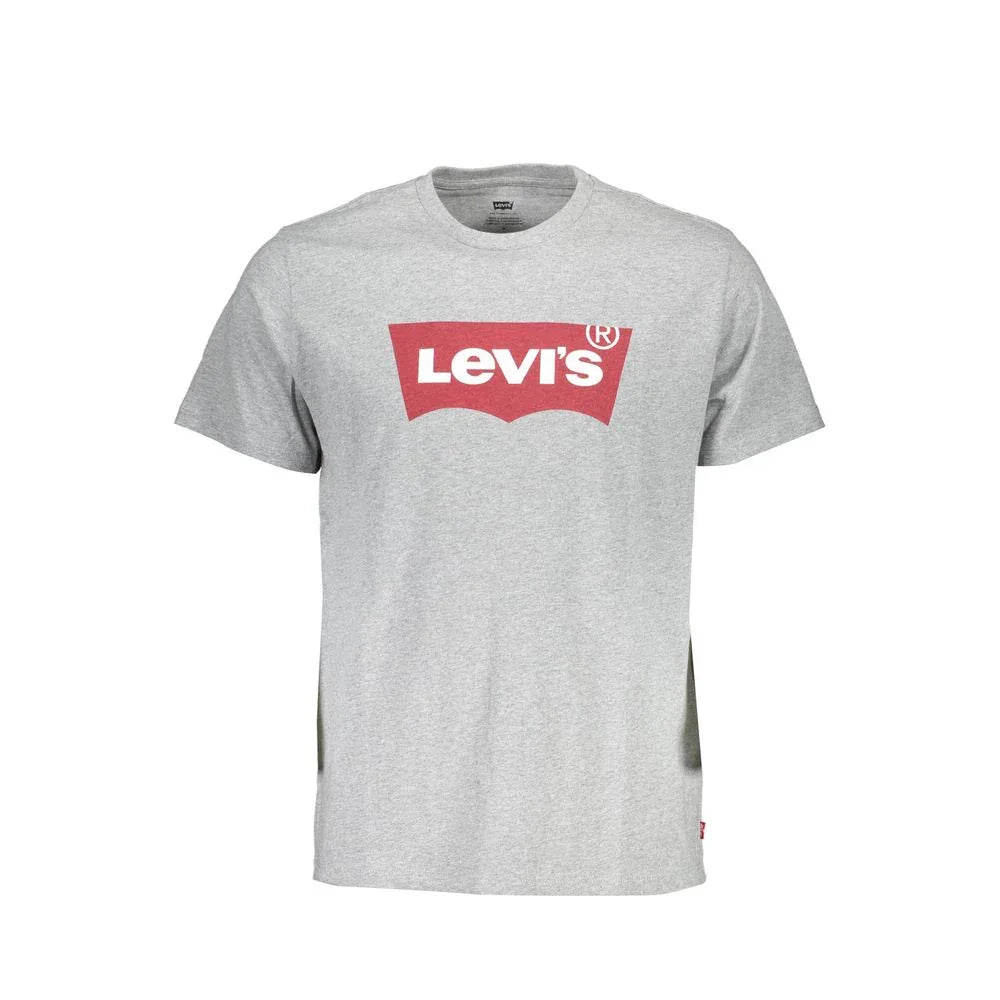 Levi's Grigio Cotton Men T-Shirt - Zeiniez