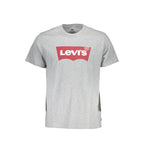 Levi's Grigio Cotton Men T-Shirt - Zeiniez