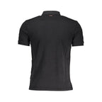 Napapijri Black Cotton Men Polo Shirt - Zeiniez