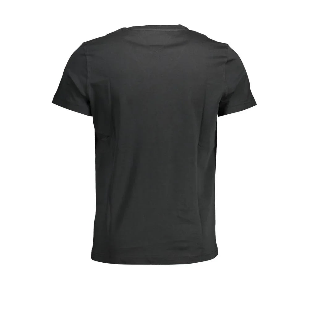 Tommy Hilfiger Black Organic Cotton Men T-Shirt - Zeiniez