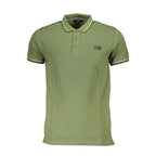 Cavalli Class Green Cotton Men Polo Shirt - Zeiniez