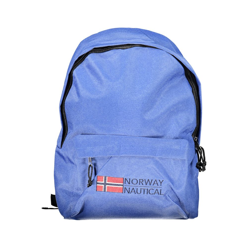 Norway 1963 Blue Polyester Men Backpack - Zeiniez