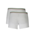 Aeronautica Militare White Cotton Men's Boxer Briefs