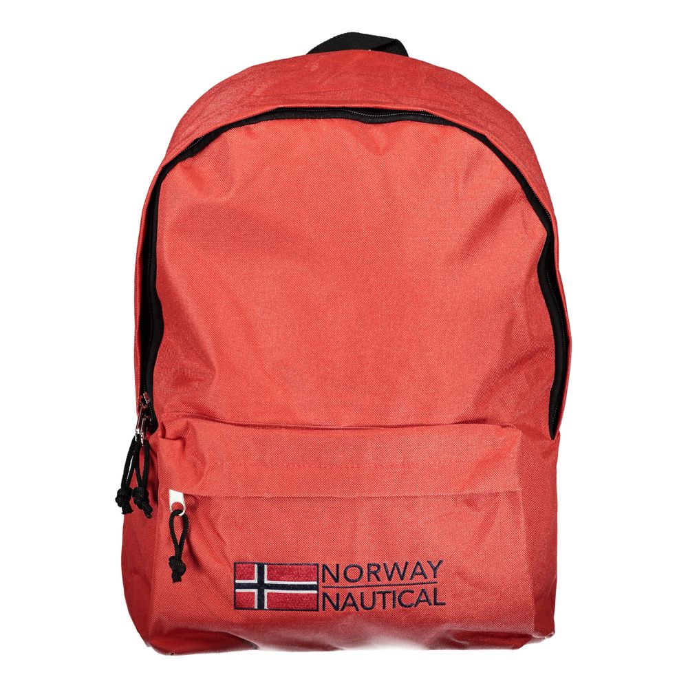 Norway 1963 Rosso Polyester Men Backpack - Zeiniez