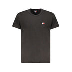 Tommy Hilfiger Black Cotton Men's T-Shirt