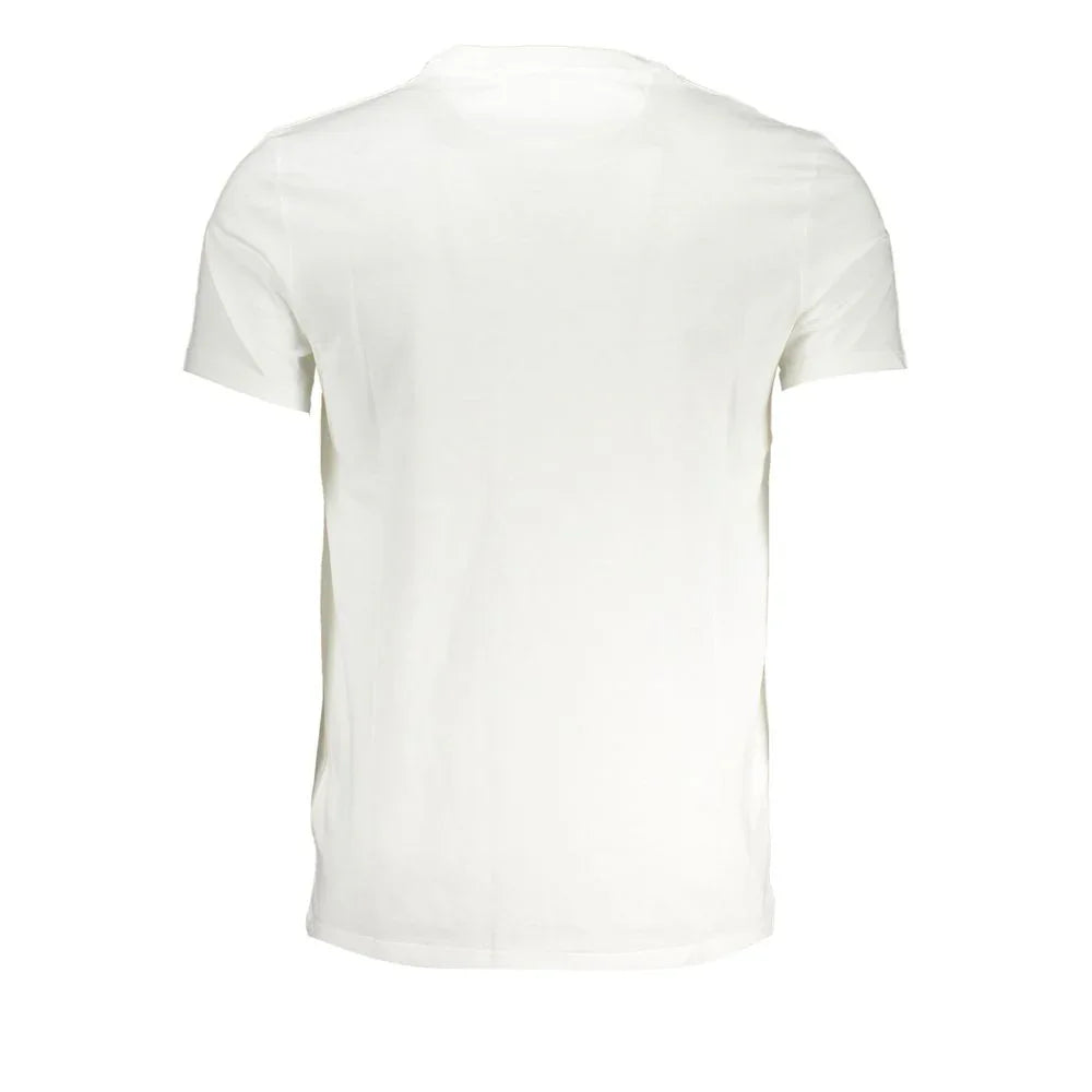 Timberland Bianco Cotton Mens T-Shirt - Zeiniez