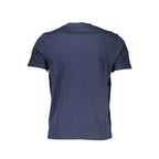 North Sails Blue Cotton Men T-Shirt - Zeiniez