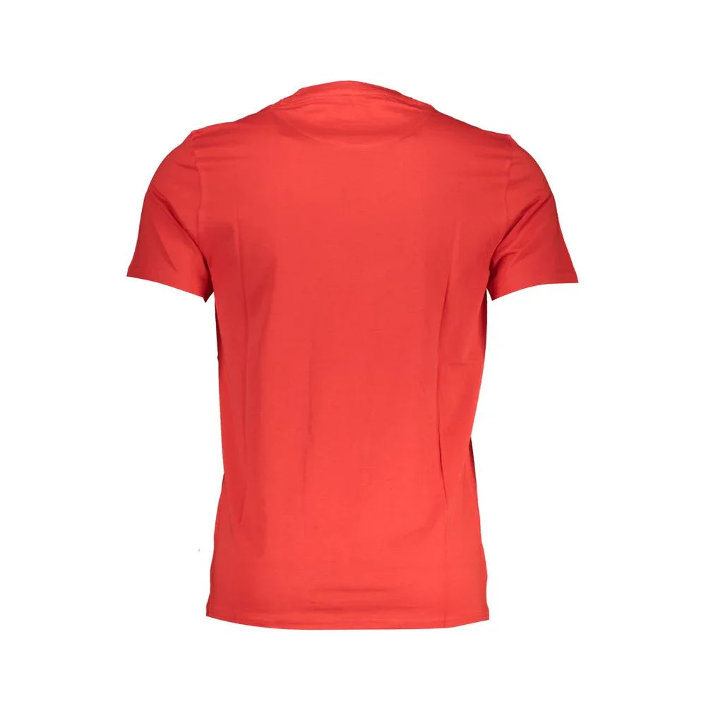 Harmont & Blaine Rosso Cotton Men T-Shirt - Zeiniez