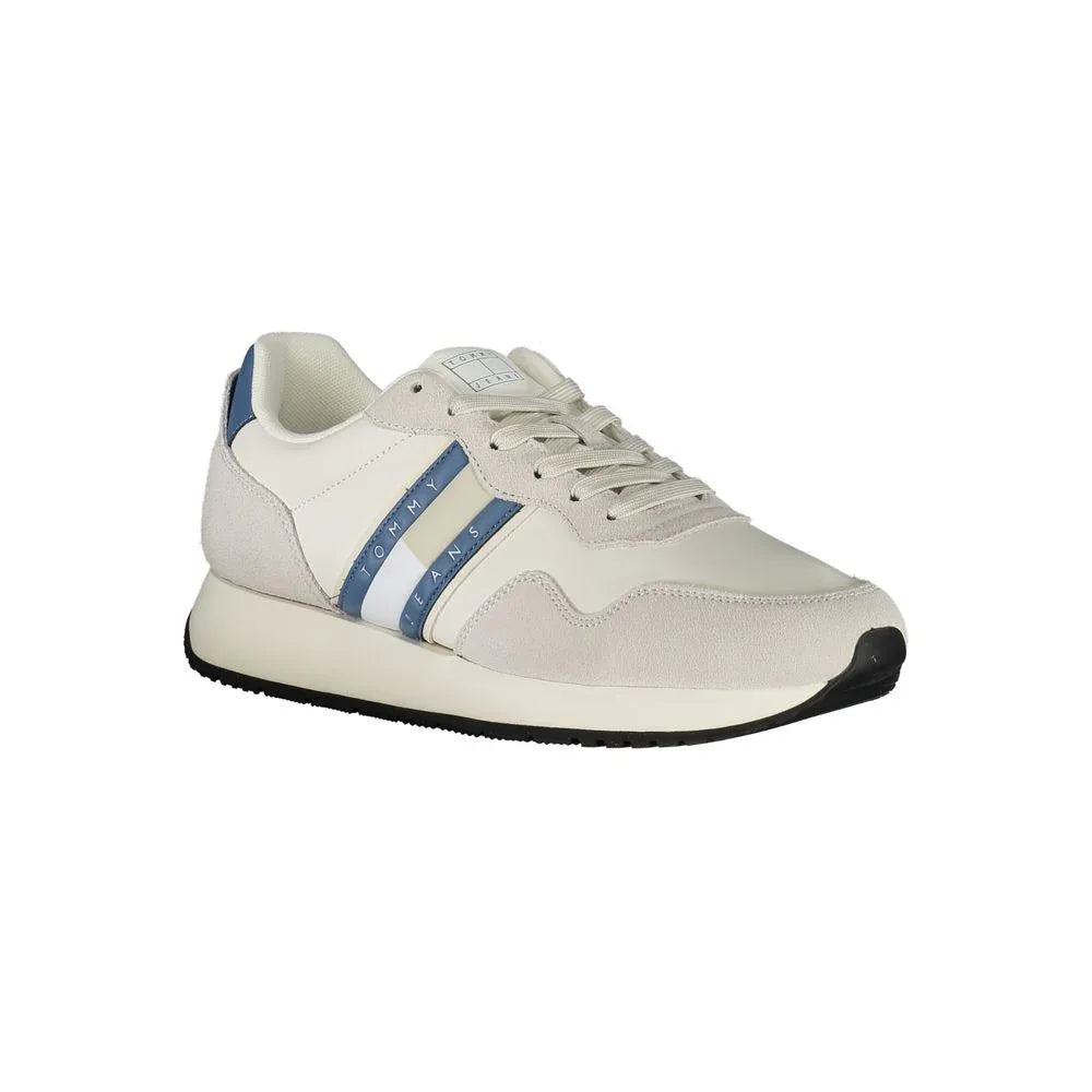 Tommy Hilfiger Bianco Leather Men Sneaker - Zeiniez