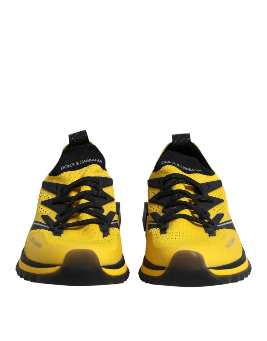 Dolce & Gabbana Yellow SORRENTO Sport Stretch Sneakers Shoes - Zeiniez