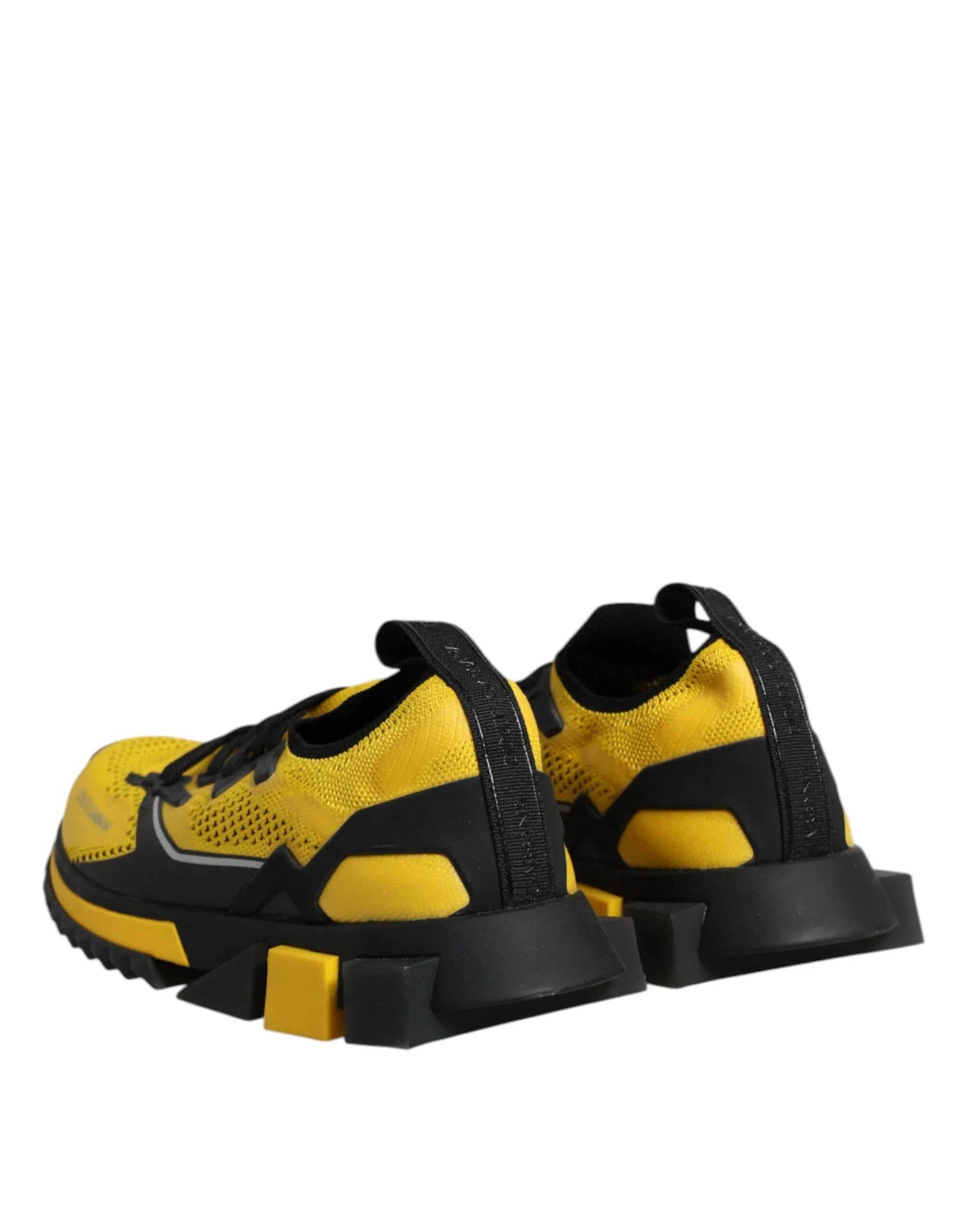 Dolce & Gabbana Yellow SORRENTO Sport Stretch Sneakers Shoes - Zeiniez