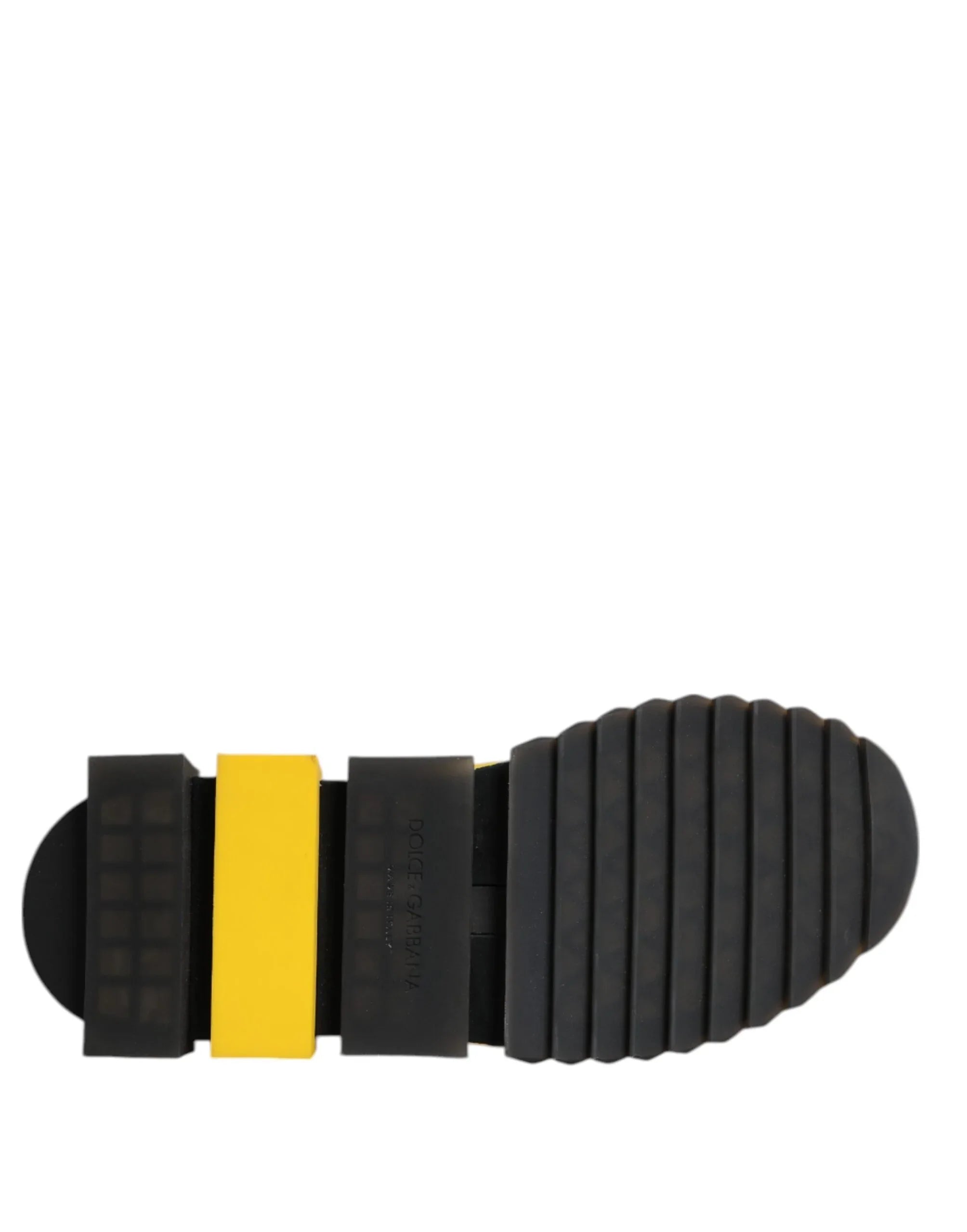 Dolce & Gabbana Yellow SORRENTO Sport Stretch Sneakers Shoes - Zeiniez