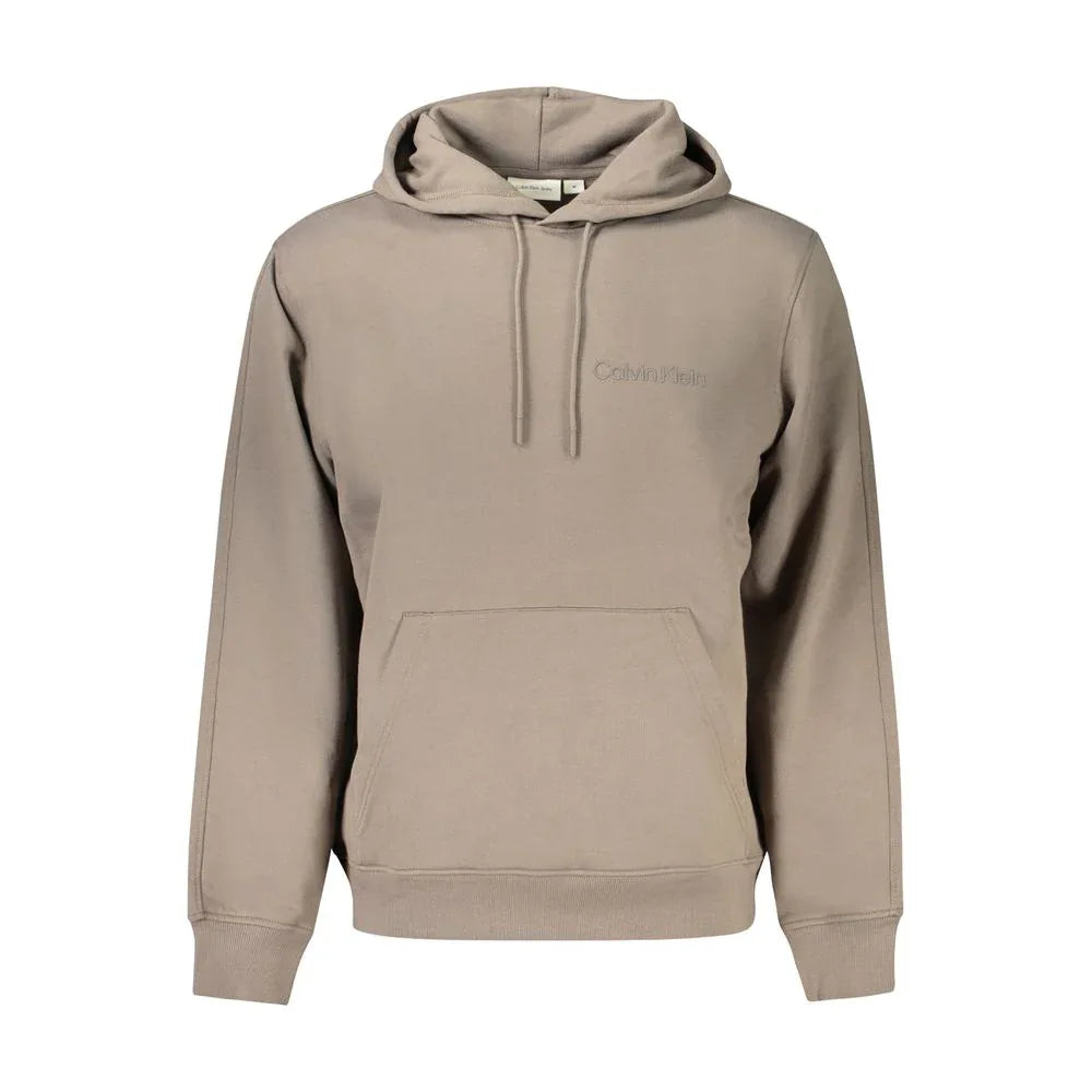 Calvin Klein Marrone Cotton Men's Hoodie - Zeiniez