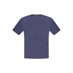 North Sails Blue Cotton Men T-Shirt - Zeiniez