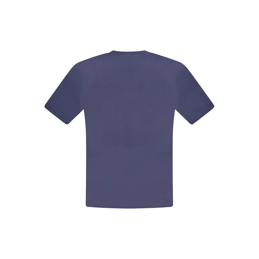 North Sails Blue Cotton Men T-Shirt - Zeiniez